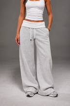THE FEMU DOUBLE WAISTED SWEATPANTS