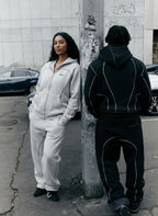 Stitched zipup(set)