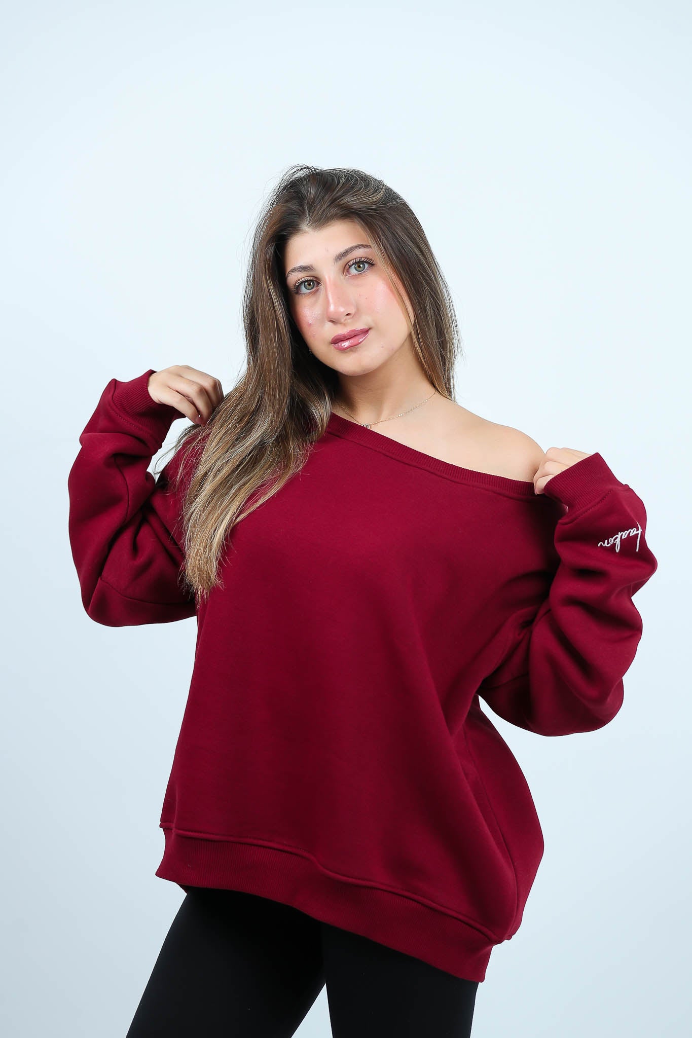 THE STITCHED SWAY OFFSHOULDER TOP