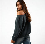 THE STITCHED SWAY OFFSHOULDER TOP